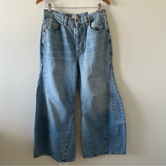 Free People We The Free Eden High Slouchy Flare Jeans Size 28s - Picture 6 of 17